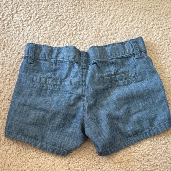 Old Navy Blue Denim Girl's Shorts, size 6 - Picture 4 of 4